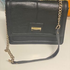 BCBG leather purse with strap